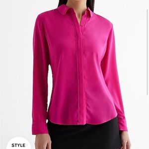 Express Portofino Pink Blouse